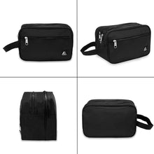 Load image into Gallery viewer, DUAL COMPARTMENT TOILETRY BAG