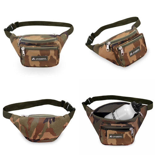 MEDIUM WOODLAND CAMO WAIST PACK