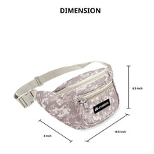 Load image into Gallery viewer, Large Digital Camo Waist Pack