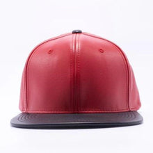 Load image into Gallery viewer, Leather Snapback Hats ( PACK OF 6 )