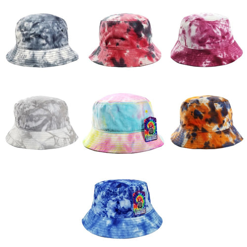 CAMBRIDGE PLAIN TIE DYE BUCKET ( PACK OF 6 )