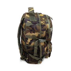 Oversize Woodland Camo Backpack