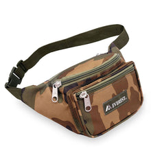 Load image into Gallery viewer, LARGE WOODLAND CAMO WAIST PACK