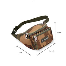 Load image into Gallery viewer, LARGE WOODLAND CAMO WAIST PACK