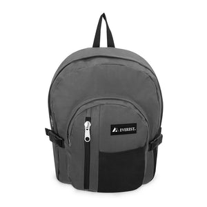 BACKPACK W/ FRONT MESH POCKET