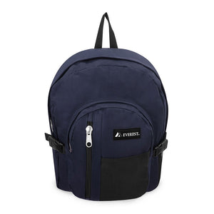 BACKPACK W/ FRONT MESH POCKET