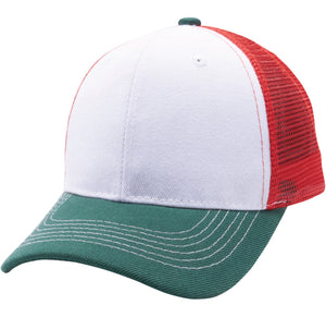 CURVED TRUCKER MESH HATS ( PACK OF 6 )