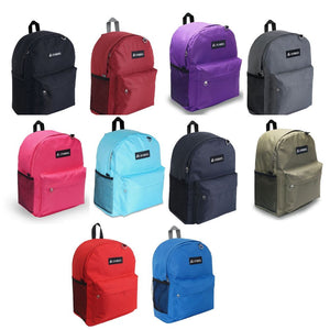 CLASSIC LAPTOP BACKPACK WITH SIDE POCKET