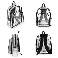 Load image into Gallery viewer, Clear Backpack Large