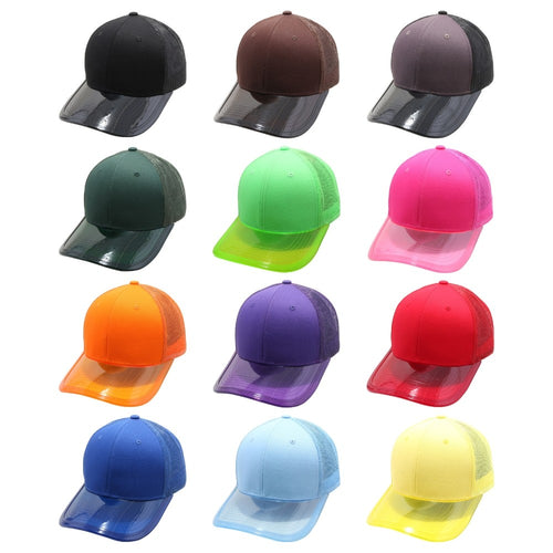 CAMBRIDGE TRANSPARENCY VISOR MESH TRUCKER ( PACK OF 6 )