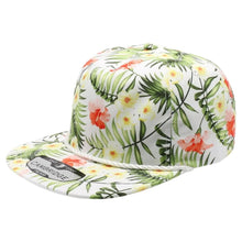 Load image into Gallery viewer, CAMBRIDGE 5 PANEL UNSTRUCTURED FLORAL ROPE HAT ( PACK OF 6 )