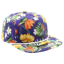 Load image into Gallery viewer, CAMBRIDGE 5 PANEL UNSTRUCTURED FLORAL ROPE HAT ( PACK OF 6 )