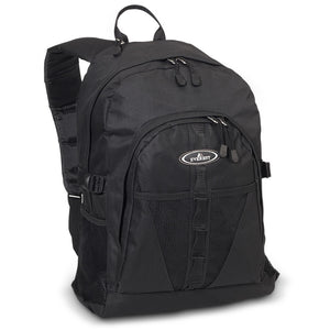 BACKPACK WITH DUAL MESH POCKET