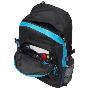 BACKPACK WITH DUAL MESH POCKET