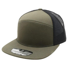 Load image into Gallery viewer, CAMBRIDGE 6 PANEL CAMPER MESH BACK SNAPBACK