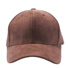 Load image into Gallery viewer, Suede Baseball Caps ( PACK OF 6 )