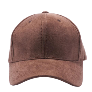 Suede Baseball Caps ( PACK OF 6 )