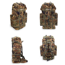 Load image into Gallery viewer, WOODLAND CAMO HIKING PACK