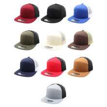 Load image into Gallery viewer, CAMBRIDGE 6 PANEL CAMPER MESH BACK SNAPBACK