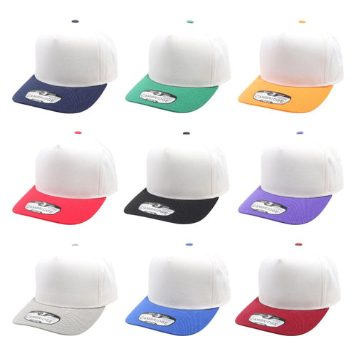 FIVE PANEL 2-TONE HIGH FRAME ( PACK OF 6 )