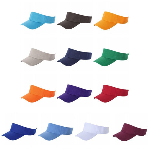 BLANK VISOR HATS ( PACK OF 6 )