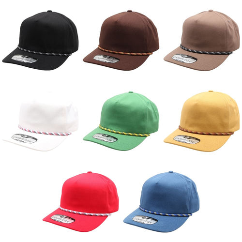 Five Panel Rope Unstructured ( Pack of 6 )