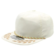 Load image into Gallery viewer, CAMBRIDGE 5 PANEL UNSTRUCTURED BAY LEAF SNAPBACK