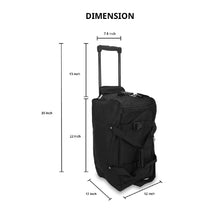 Load image into Gallery viewer, 22-INCH WHEELED DUFFEL